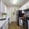 kitchen with white cabinets 
